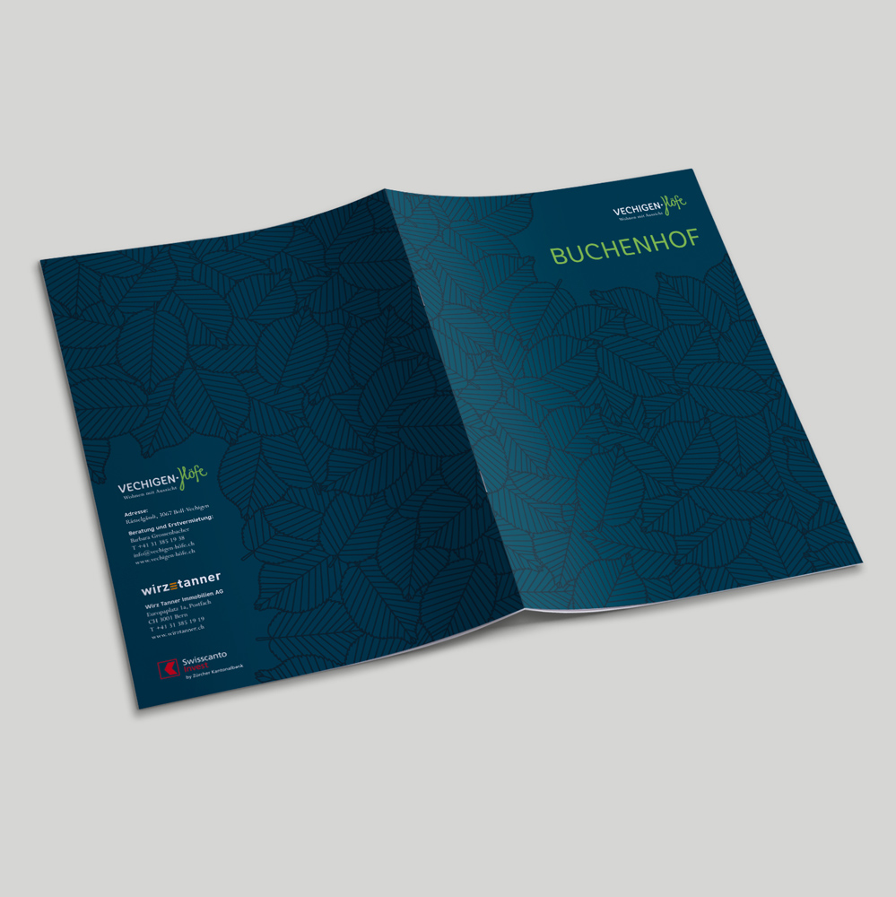 Vechigen Höfe brochure covers GPU Design